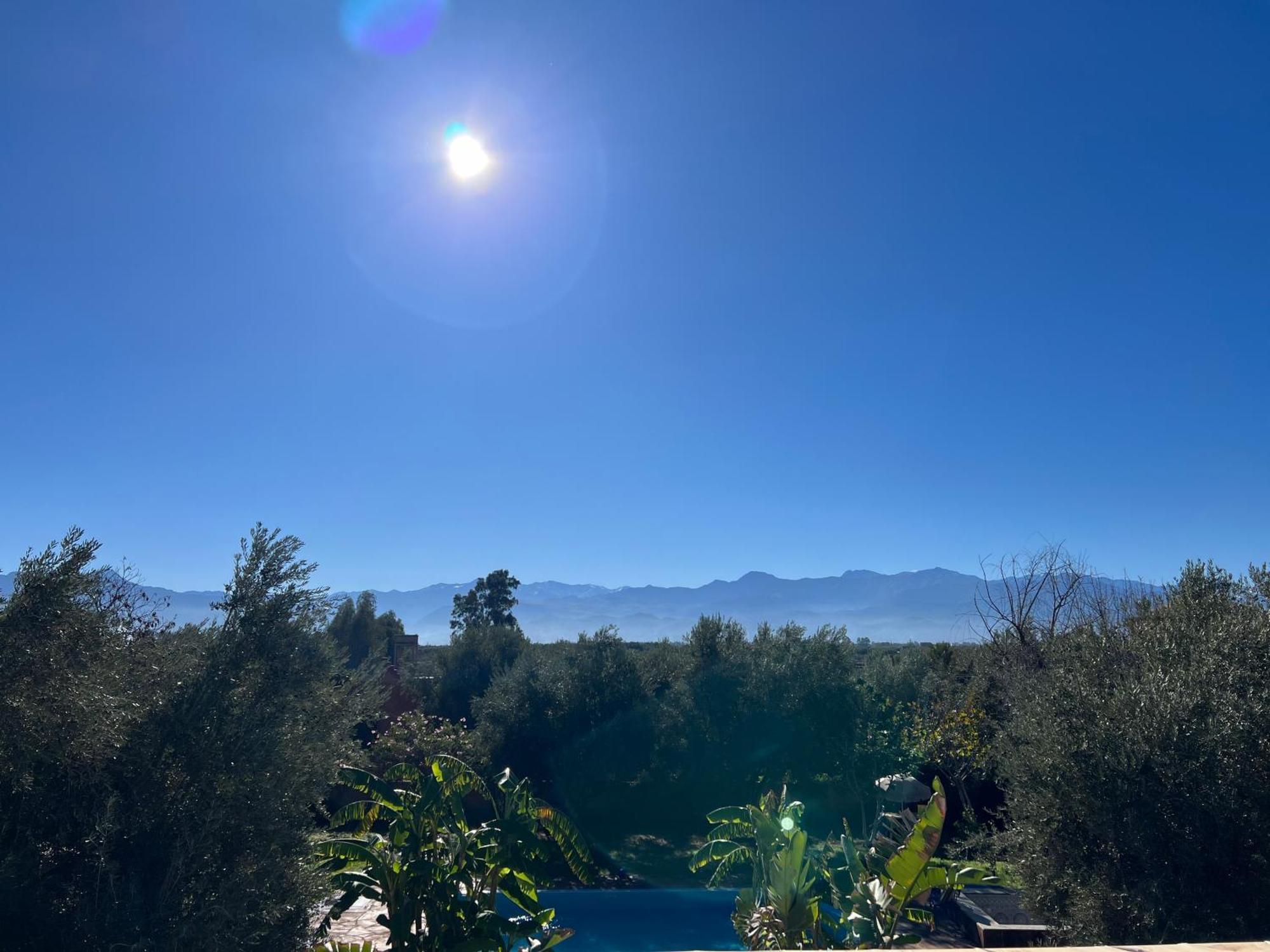 Le Domaine De Carole Marrakech Bed & Breakfast Douar Akkara Bagian luar foto
